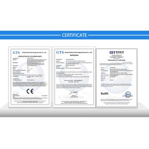 HOMTECS M2M TECHNOLOGY Ltd Certifications
