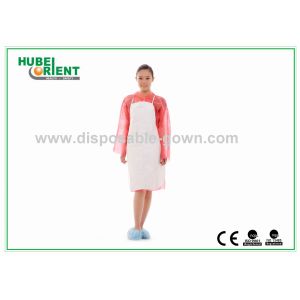 Splash-Proof Disposable use Tyvek Aprons/Waterproof Disposable Plastic Aprons