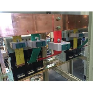 2500A Diesel Generator Parts Control Panel Parallel Control Cabinet With Two Air