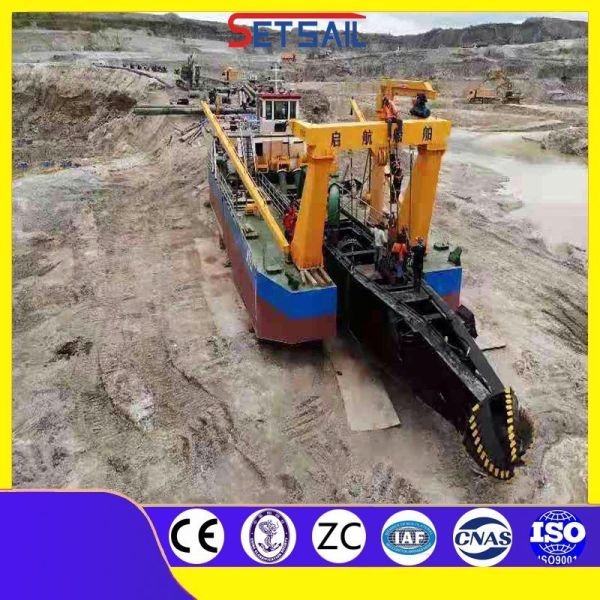 BV Certificated Big Capacity Sea Dredger with 6000 M3/H