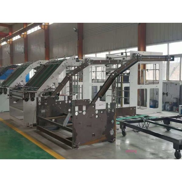 Quality Full Function Electric Control System 25hp Automatic Flute Laminator for sale