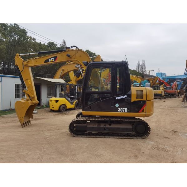 7Ton Mini Used CAT 307D Construction Excavators Equipment Machinery Engines