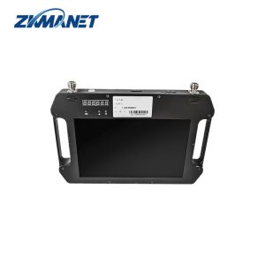 Handheld COFDM Video Receiver with HD Screen Low Latency 300MHz~2.7GHz AES