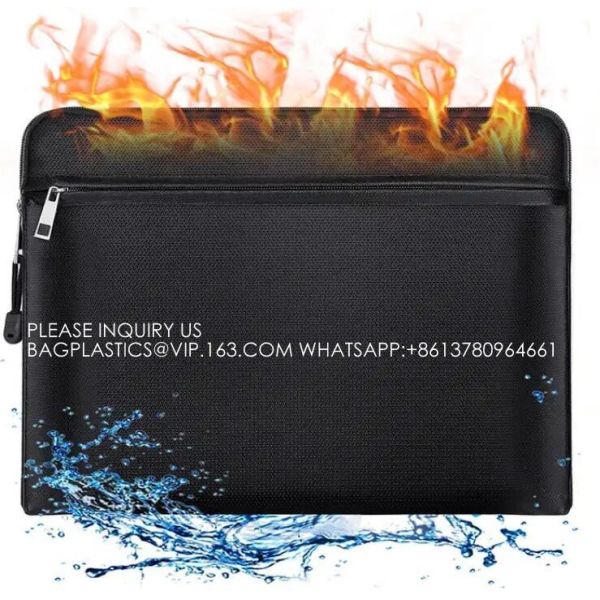 Fireproof Bag Document Waterproof File Bag Storage Bag 2100 Fahrenheit Fire