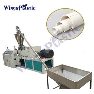 Plastic Plastic PVC PP PE PPRC Pipe Manufacturing Production Making Extruders