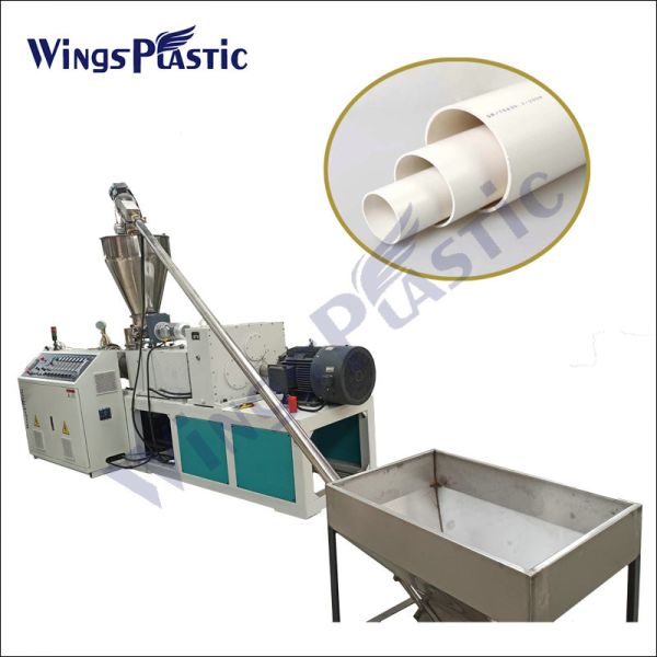 Plastic Plastic PVC PP PE PPRC Pipe Manufacturing Production Making Extruders