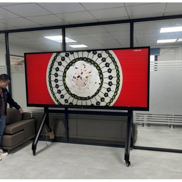 105'' interactive flat panel display, 5K UHD 21:9 Ultra Wide Interactive Whiteboard Display, All-in-One Electronic Digital Whiteboard for Office and
