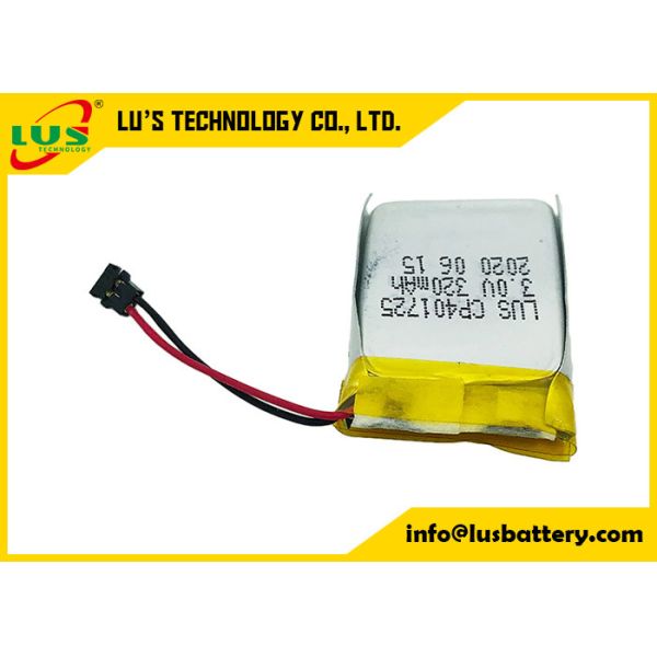3V 320mah Limno2 Battery Cell With Wires Connector For PCB Mounting Application