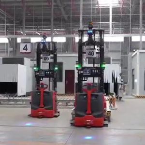 Chinese NDC Laser Navigation Electric Forklift Stacker Diesel Forklift For