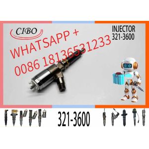 FPUPUSA Common Rail Diesel Fuel Injector 321-3600 For D6K C6.6 Engine Nozzle