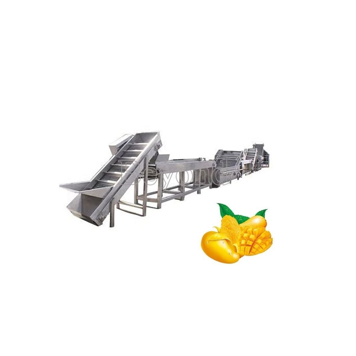 Wholesale 50T/H Industrial Mango Processing Line Automatic Mango Processing Plant Equipment from china suppliers