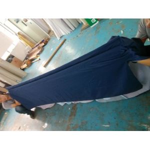 Trade Show Customized Size Stretch Fabric Table Cover Dye Sublimation Printing