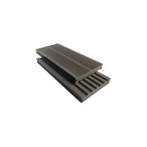 Embossing Outdoor 5.8M 140mm 24mm WPC Solid Decking
