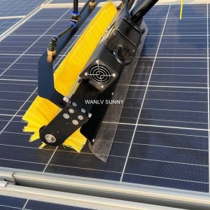 Wholesale Rotating Brush Solar Panel Cleaner with Dry Cleaning Machine and Water/Waterless Panels from china suppliers