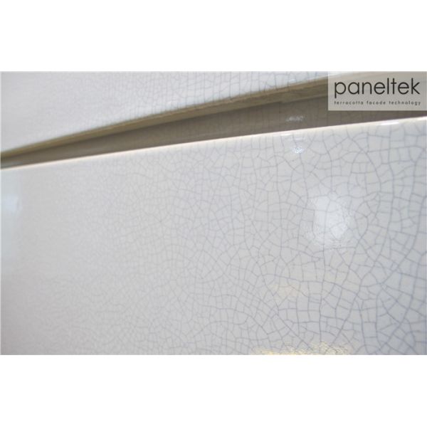 Quality Natural Clay Glazed Terracotta Cladding Light Weight With Static Resistance for sale