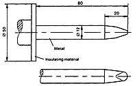rigid test finger probe,iec testing,test finger probe,access safety test,test