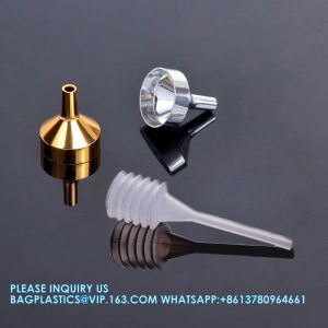 Funnels For Filling Bottles, 3 Pcs Stainless Steel Kitchen Funnel Set With Long