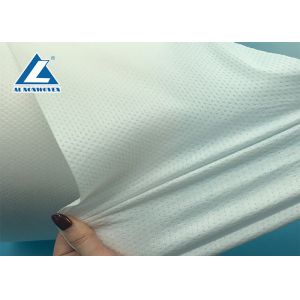 GSM 100g Elastic Nonwoven For Diaper Making , Non Woven Medical Fabric Of Diaper