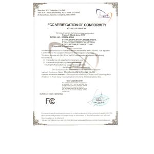 Shenzhen Sunta Technology Co., Limited Certifications