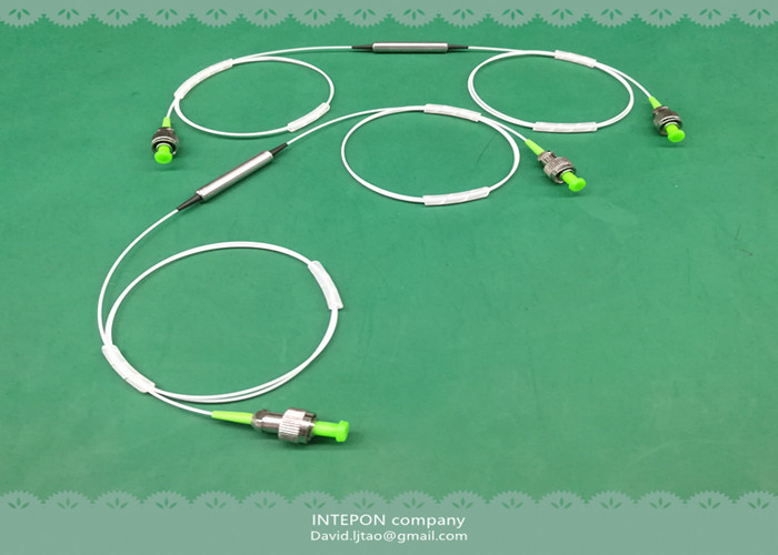 Optical isolator, 1310nm, dual stage, 46dB isolation, 0.6dB insertion loss.