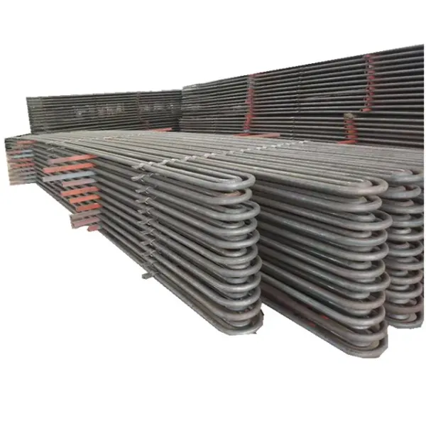 Customized Tube Heat Exchanger Superheater Coil With Surface Cleaning And