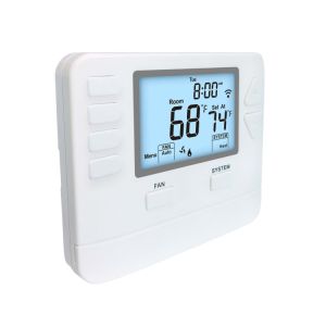 Large LCD Display Adjustable WIFI TUYA Smart 7 Day 1 Heat 1 Cool Thermostat For