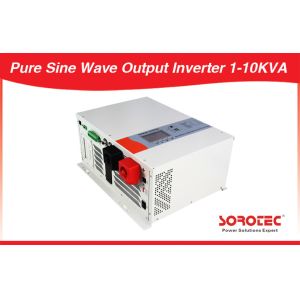 Black Solar Power Inverters Dc to Ac Full Automatical Silent Operation