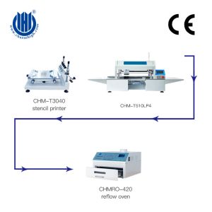 Charmhigh CHM-T510LP4 Desktop Mini Led Smd Smt Pick And Place Machine 1.2M