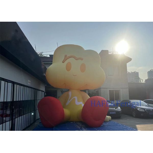 Giant Inflatable Decorative Advertising Balloons With Lifelike Holiday Flower Logos
