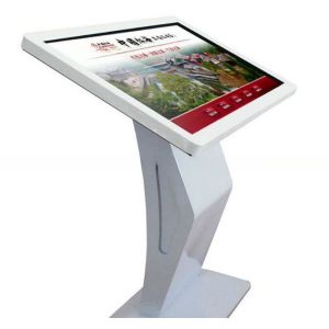 24 inch floor based capacitive multi touch computer kiosk interactive self-service info terminal with intel i3 i5 i7
