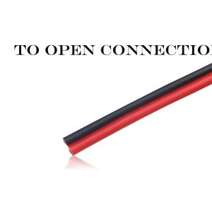 Custom 5521 5525 3.5 Connector DC Male to Open Bare Wire End Cable