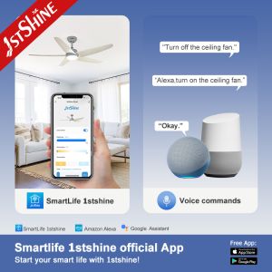 Upgrade Your Home with 1stshine LED Ceiling Fan Easy Installation and Memory