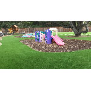 Custom Playground Artificial Synthetic Grass Easy To Install And Maintain