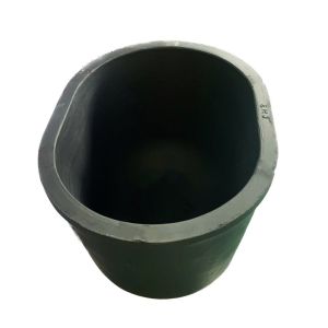 Oxidation And Chemical Resistance Metal Melting Silicon Carbide Graphite Oval