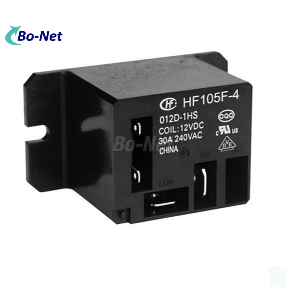 HF105F-4-012D-1HS New Original Hongfa Relay 30A 12V RELAYS HF105F-4-012D-1HS