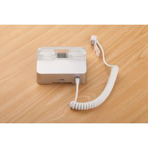 COMER Tablet mobile phone anti theft shop counter design security alarm acrylic