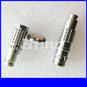 lemo right elbow connectors, FHG 0B 1B 2B series metal connectors, medical