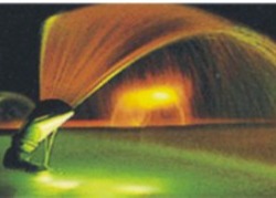 Multi Direction Fan Style Dancing Fountain Nozzles 80Kpa Pressure