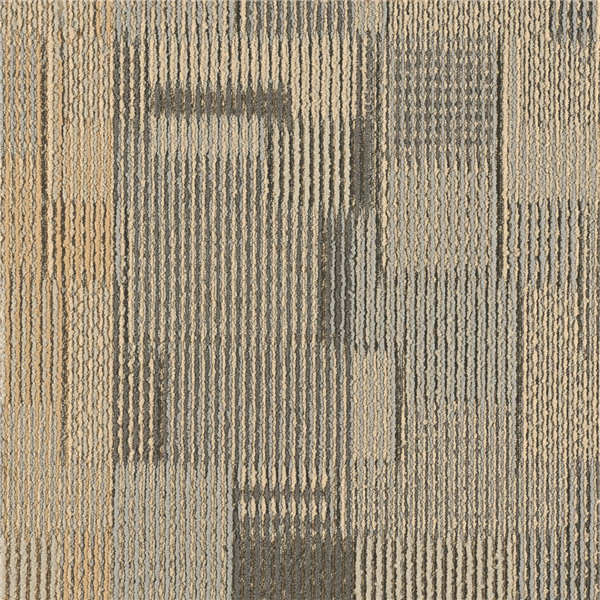 Quality Solution Dyed Method Nylon Carpet Tiles With Pvc Backing Modern Design for sale