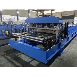 Hydraulic Pre Cutting Floor Deck Roll Forming Machine Fully Customized