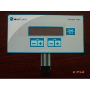 Wholesale Waterproof LED Screen Single Membrane Switch Embossing With Metal Dome from china suppliers