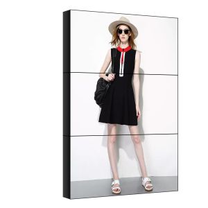 1*3 Splicing Type 55 Inch Lcd Screen Custom Housing For Fashion Shop