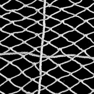 Nylon mesh balcony construction safety net for playground fence helideck