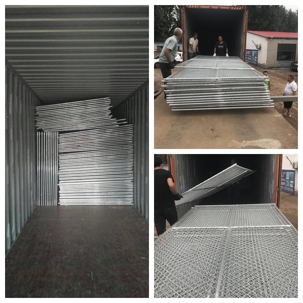 6'x10' temporary fence panels OD 41.2mm outer tube wall thick 1.60mm mesh 57mm x 57mm diameter 3.00mm