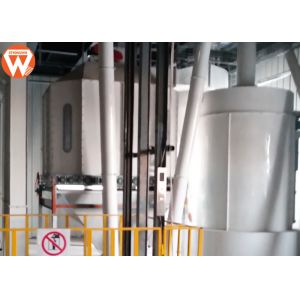 Steel Structure Livestock Animal Feed Production Line 2-12 Mm Pellets Diameter