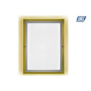 Clear Profile Crystal LED Light Box Wall Mounted High Brightness 12mm Thickness