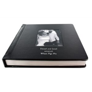 Stylish Travel / Child 5 x 7 Custom Flush Mount Album With White Edge / Flat