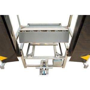 380V Three Phase Industrial Dock Levelers , Stationary Dock Ramp