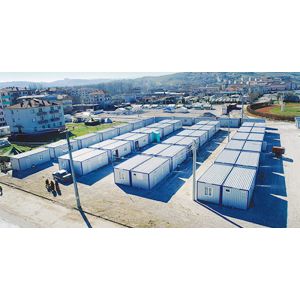 Prefabricated Modular Cantainer Portable Accommodation For Temporary Constructio