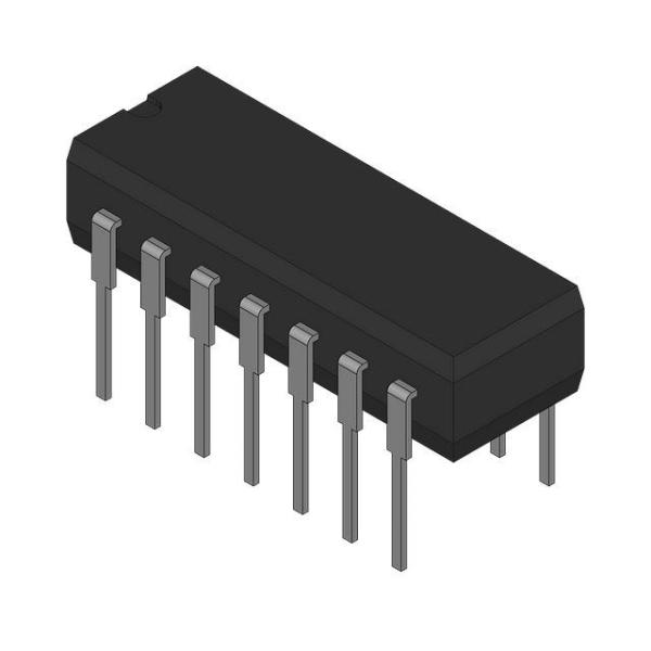 MM74HC393N Integrated Circuit Chip Dual 4-Bit Binary Counter integrated circuit
